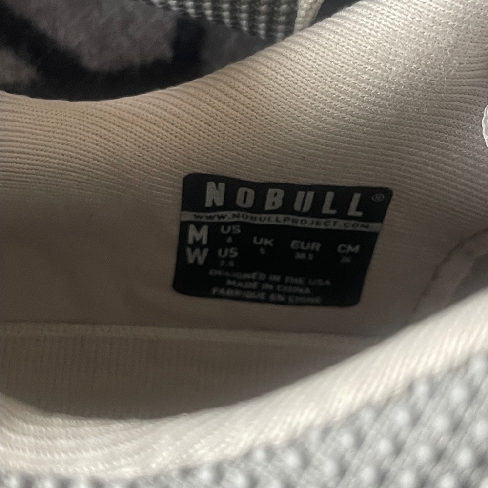 NOBULL Light Gray Knit Trainer Sneakers - Picture 8 of 10